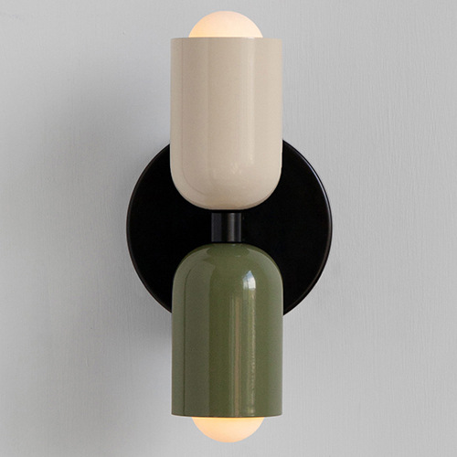 Nordic Cream LED Wall Lamps: Modern Minimalist Double Head Fixtures