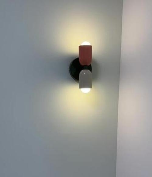 Nordic Cream LED Wall Lamps: Modern Minimalist Double Head Fixtures photo review