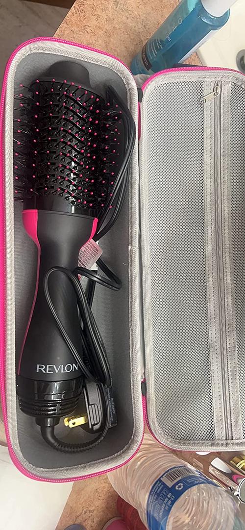 One-Step Electric Hair Dryer Comb Multifunctional Comb Straightener Hair Curling photo review