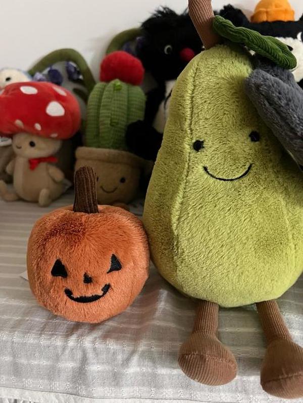 Ooky Jack O'Lantern Stuffed Toy, Spooky Halloween Plush photo review