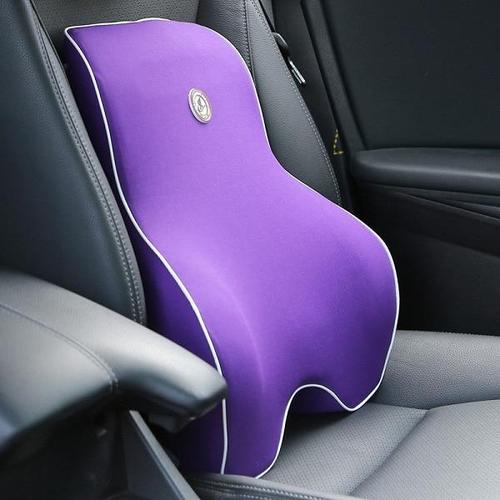 Orthopedic Memory Foam Lumbar Back Support Cushion &amp; Headrest Pillow