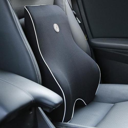 Orthopedic Memory Foam Lumbar Back Support Cushion &amp; Headrest Pillow