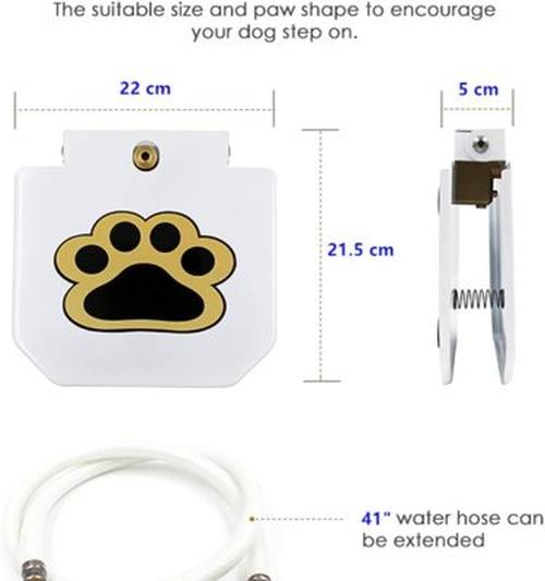 Outdoor drinking fountain for dogs