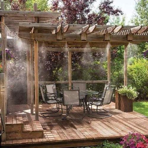 Outdoor Misting Cooling System