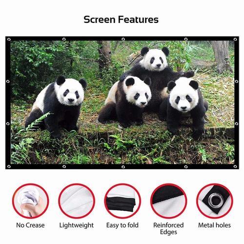 Outdoor Projector Screen (Up to 150 Inches)