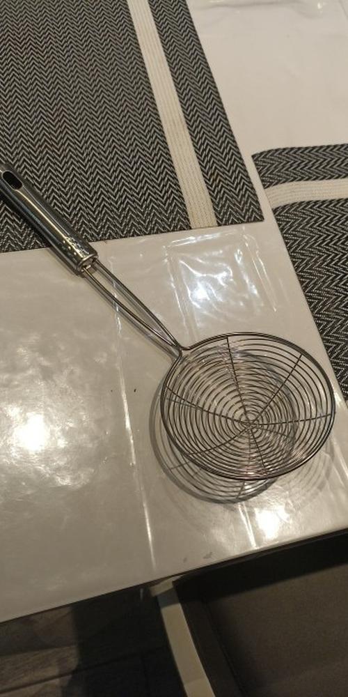 Oval Stainless Steel Oil Pot Filter Mesh - Fried Kitchen Cooking photo review