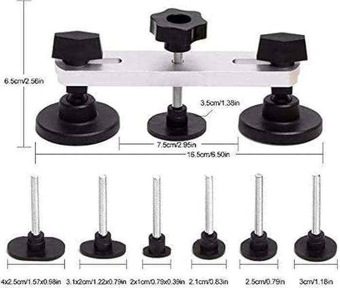 Paintless Car Dent Puller Removal Tool Kit, Auto Body Dent Puller Kit