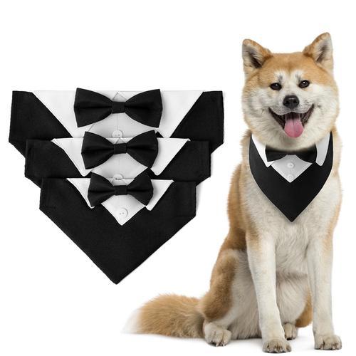 Party Wedding Dog Collar Bow Tie for Small Medium Large Dogs