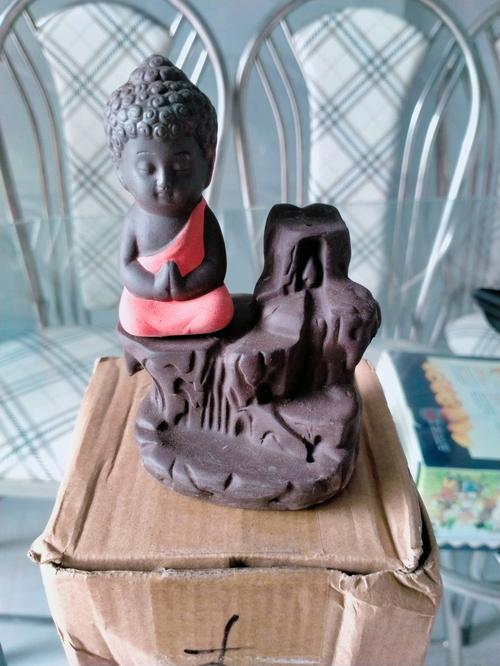 Peaceful Little Buddha Aromatherapy Waterfall Incense Burner with 20 Cones photo review