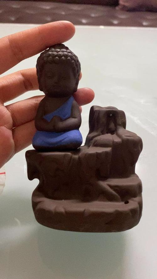 Peaceful Little Buddha Aromatherapy Waterfall Incense Burner with 20 Cones photo review