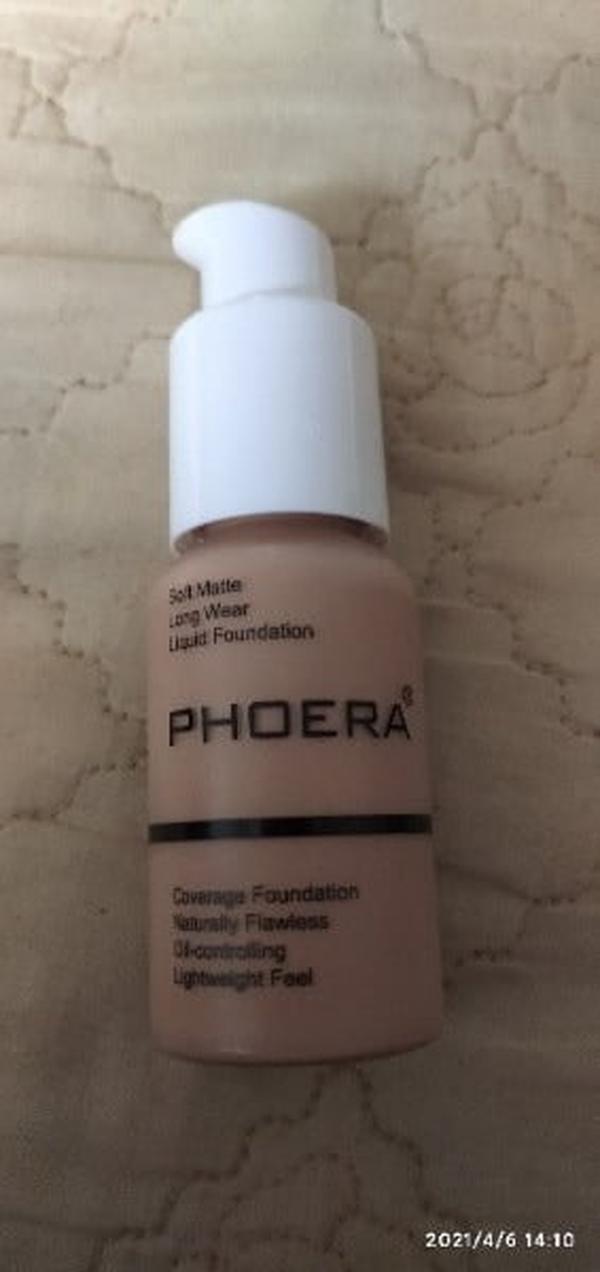 Phoera Foundation Soft Matte Long Wear Liquid photo review