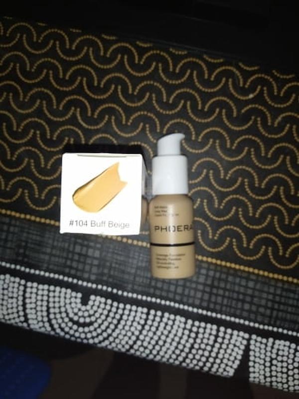 Phoera Foundation Soft Matte Long Wear Liquid photo review