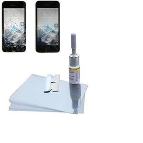 Phone Screen Crack Repair Kit, Repairing Cracks Reducing Fluid Glue Tool Set