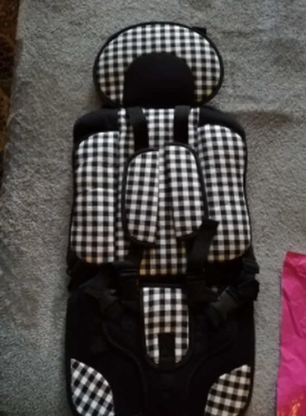 Portable Booster Seat Baby Car For Travel - Suitable For Children Aged 3-12 photo review