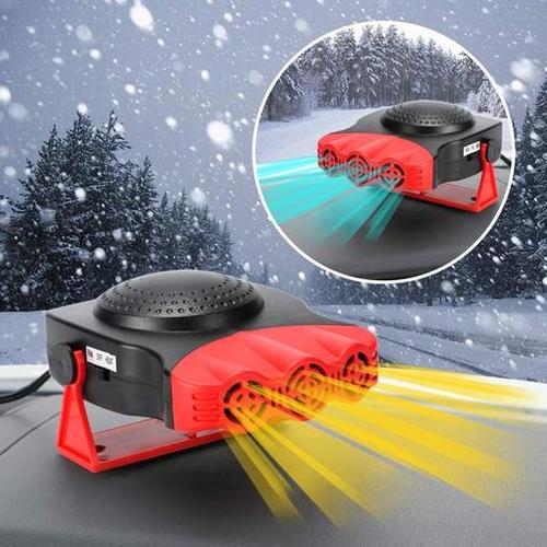 Portable Car Heater 12V with Warm and Cold Wind for Defogging and Defrosting