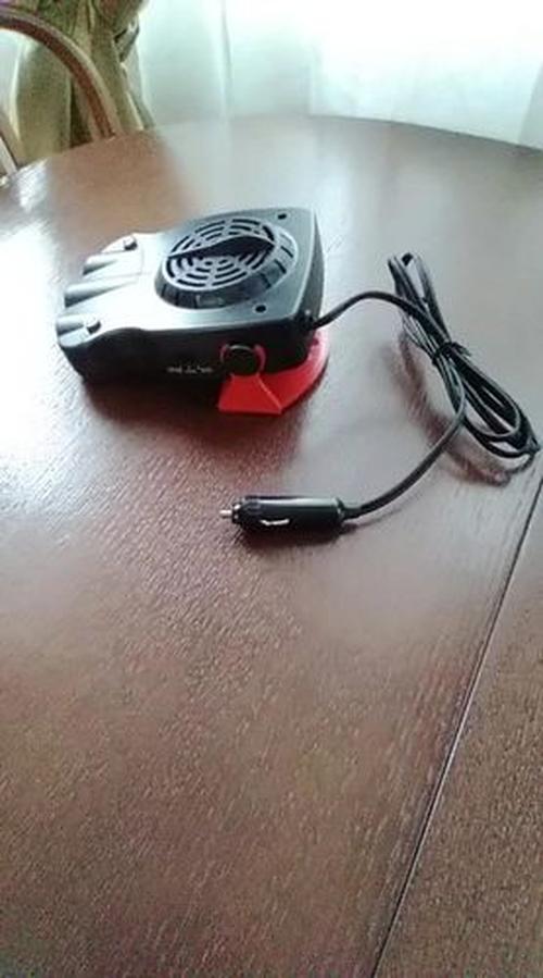 Portable Car Heater 12V with Warm and Cold Wind for Defogging and Defrosting photo review