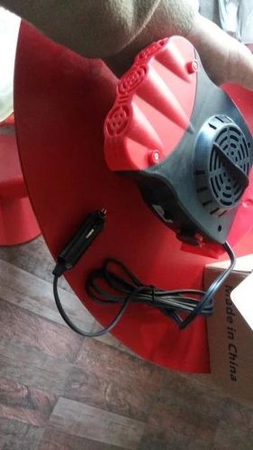 Portable Car Heater 12V with Warm and Cold Wind for Defogging and Defrosting photo review