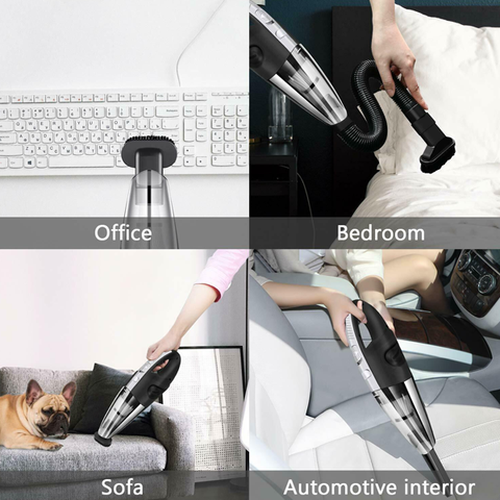 Portable Cordless Car Vacuum Cleaner with Powerful Suction