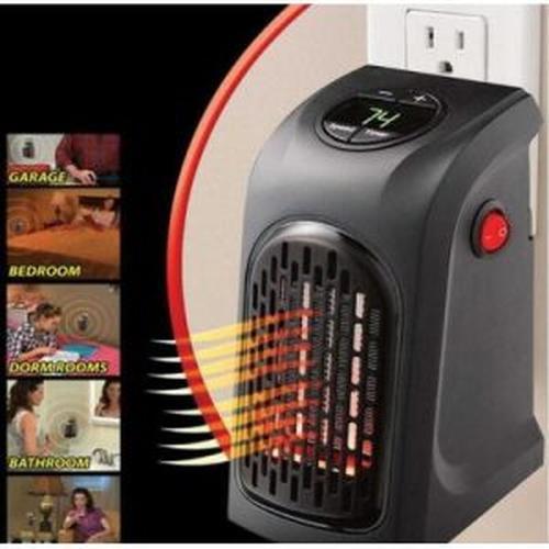 Portable Electric Wall Heater with Adjustable Thermostat for Home