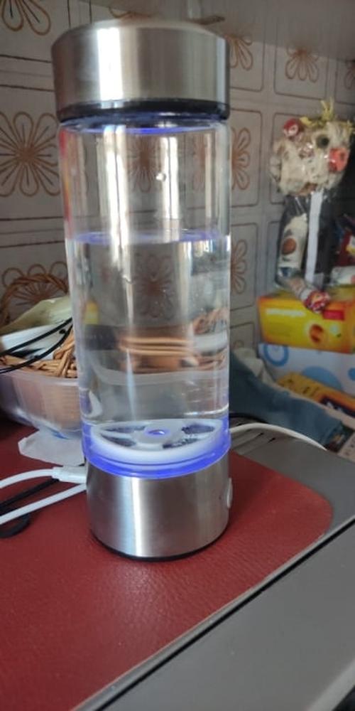 Portable Hydrogen Ionizer Water Bottle photo review