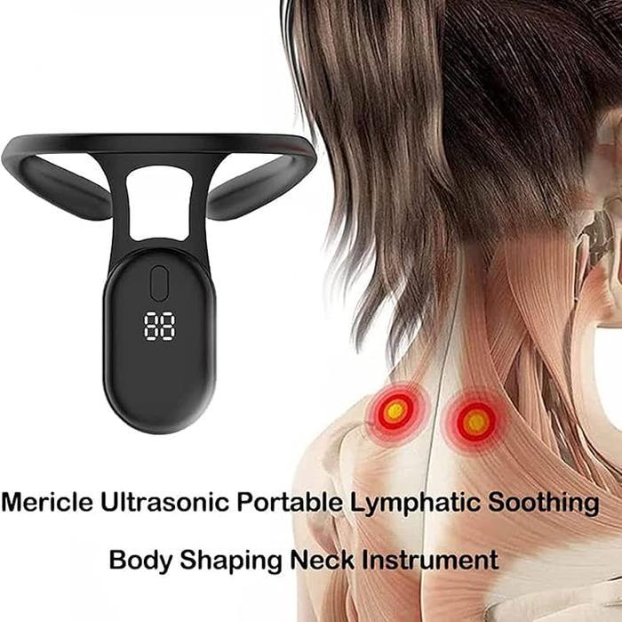 Portable Lymphatic Soothing Body Shaping Neck Instrument, Massager Relief Soothing Neck Instrument