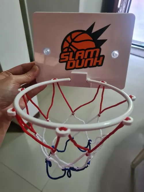 Portable Mini Basketball Hoop Toys Kit for Indoor Home Sports Game photo review