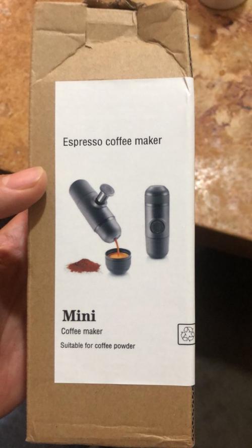 Portable Mini Coffee Maker: Enjoy Fresh Brew Anywhere photo review