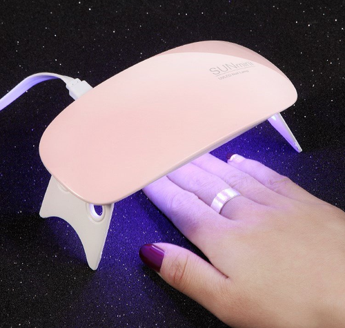 Portable Mini UV LED Nail Lamp for All Gels - Quick Drying, USB Charging