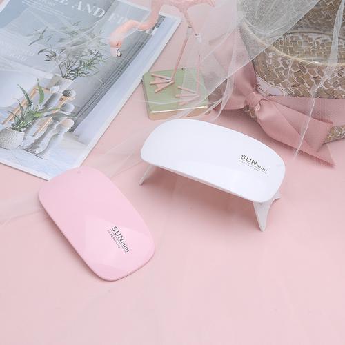 Portable Mini UV LED Nail Lamp for All Gels - Quick Drying, USB Charging