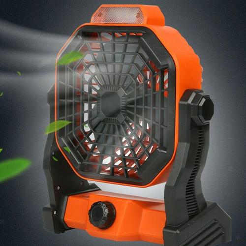 Portable Outdoor Camping Fan Dormitory Lighting Fan Lamp