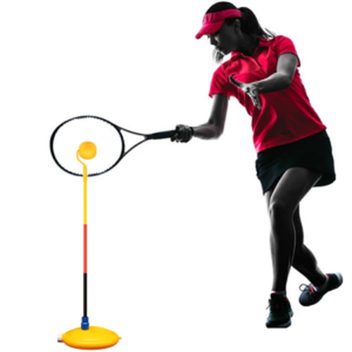 Portable Tennis Trainer Machine for Swing Ball Practice, Beginner Equipment