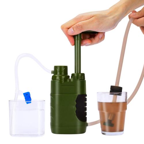 Portable Water Purifier for Camping, Hiking, &amp; Survival