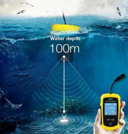 Portable Wireless Smart Pro Fish Finder Sonar Detector With Display