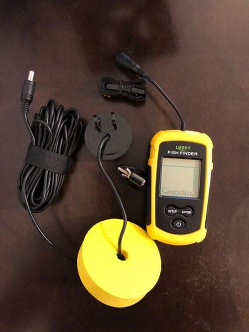 Portable Wireless Smart Pro Fish Finder Sonar Detector With Display photo review