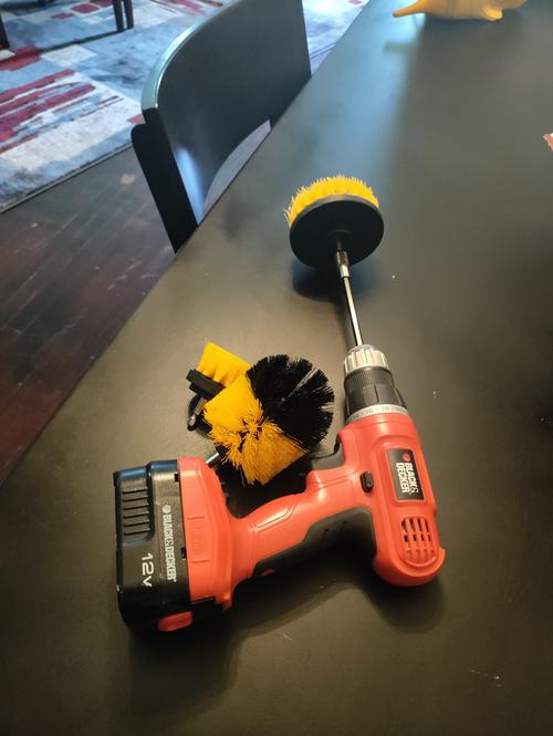 Power Scrubber Drill Brush Kit photo review