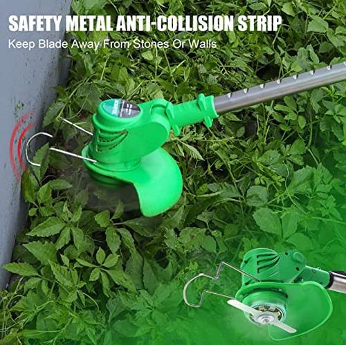 Powerful Electric Battery Operated Cordless Weed Eater - Grass Trimmer