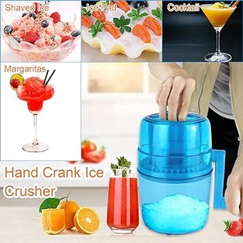 Powerful Ice Crusher Shaver with Stainless Steel Blades