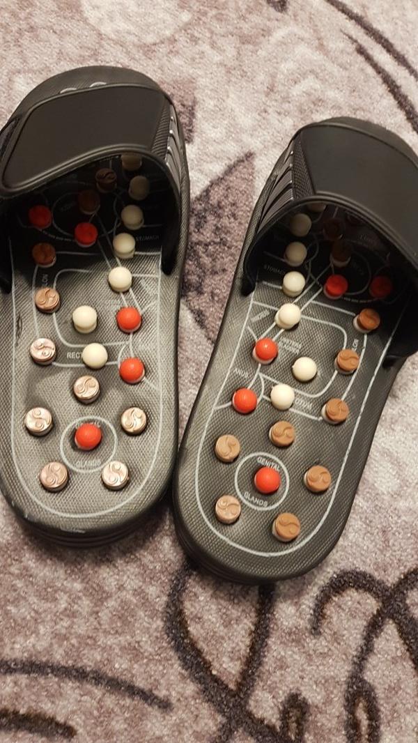 Premium Acupressure Foot Massager Reflexology Sandals photo review