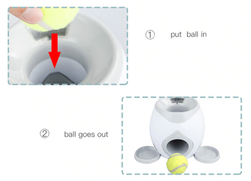 Premium Automatic Dog Tennis Ball Launcher