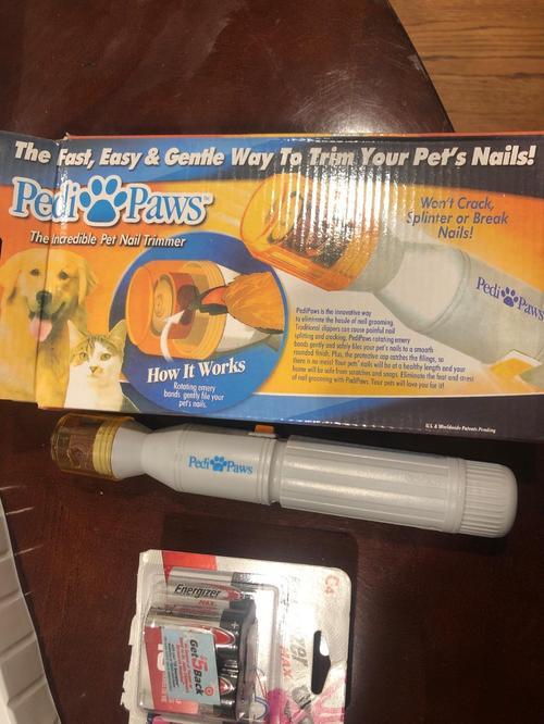 Premium Painless Nail Clipper For Pets - All Size Dogs & Cats photo review