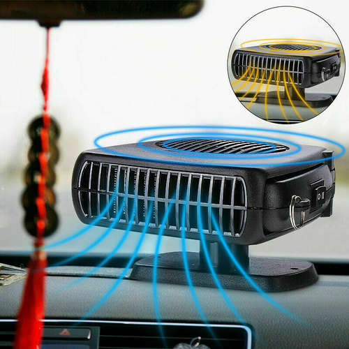 Premium Portable Car Heater Windshield Defroster Plug In 12 Volt Space Heater For Cars