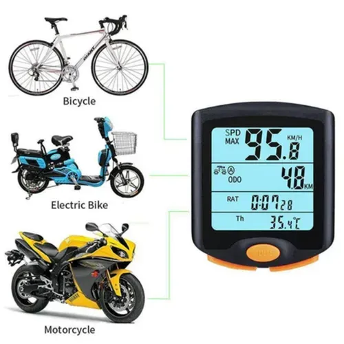 Premium Waterproof Smart Bike Speedometer Computer
