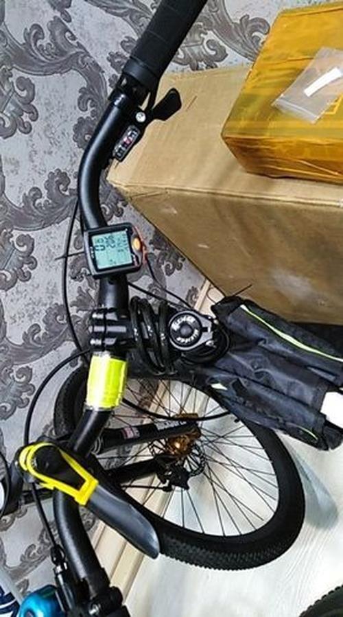Premium Waterproof Smart Bike Speedometer Computer photo review