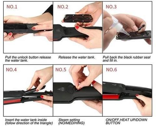 Professional Infrared &amp; Steam Straightener