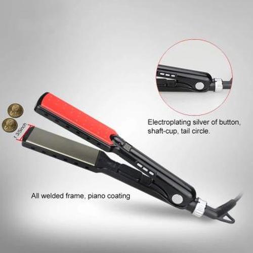 Professional Ionic Hair Straightener with Adjustable Temperature