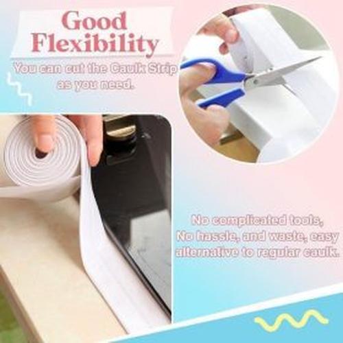 Professional Waterproof Mildew Proof Self-Adhesive Caulk Strip for Kitchen Seams