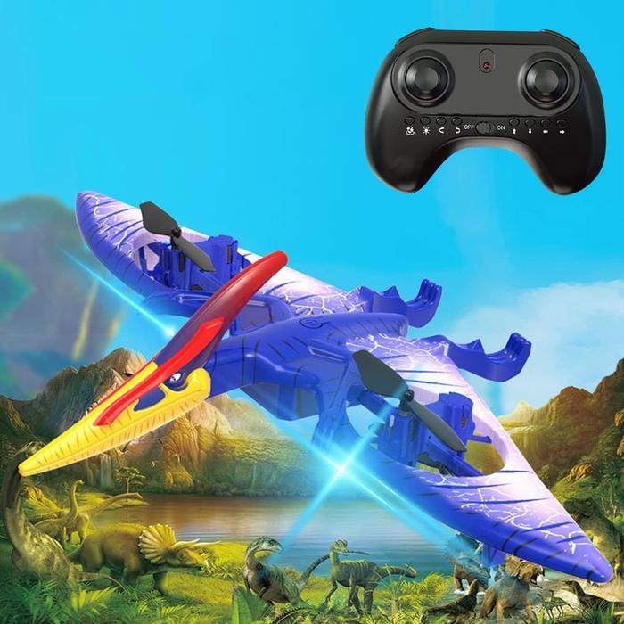 Pterosaur Dinosaur Toys Drone, Pterosaur Flying Remote Control Dinosaur, Dinosaur Toys Drone with Remote Control