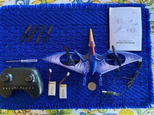 Pterosaur Dinosaur Toys Drone, Pterosaur Flying Remote Control Dinosaur, Dinosaur Toys Drone with Remote Control photo review