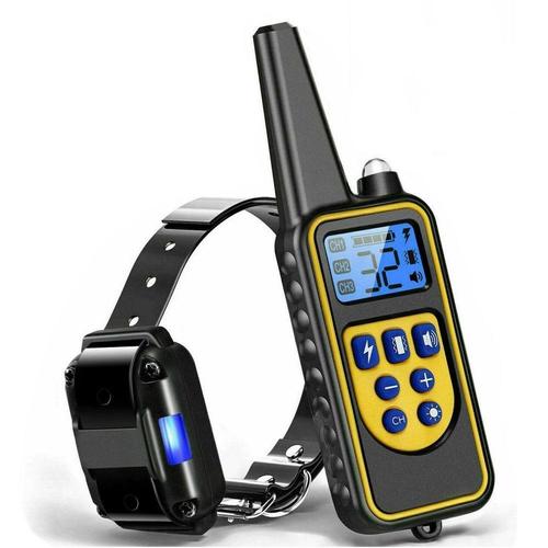 Rechargeable Dog Training Collar with Anti-Barking Device