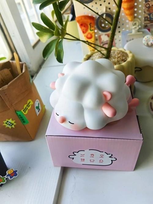 Rechargeable LED Cute Sheep Night Light with Touch Sensor for Kids Bedroom Decor photo review